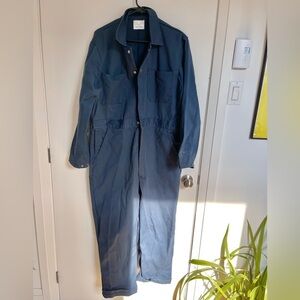 Navy Jumpsuit - size L (42)
